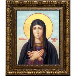 Пелагия Антиохийская, Елеонская, Палестинская, Преподобная. Икона на холсте.