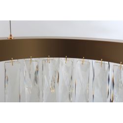 Люстра Rivoli Mary 6129-101 cветодиодная LED 28 Вт 3000 К хрусталь | Хрусталь