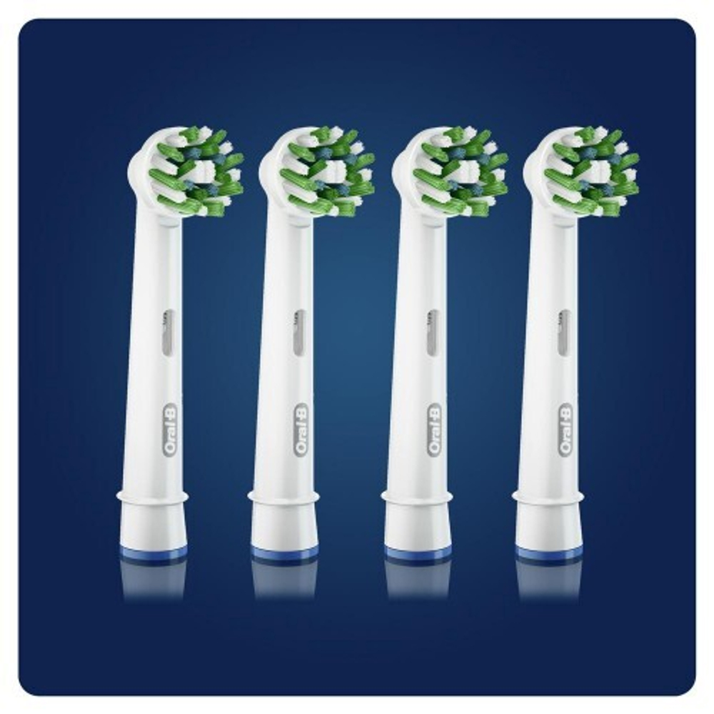 Насадка для зубных щеток Oral-B CrossAction EB 50-2 (4 шт)