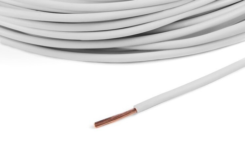 Провод ПВАМ 1,0 кв.мм, белый,  5 м б/упак (CARGEN)