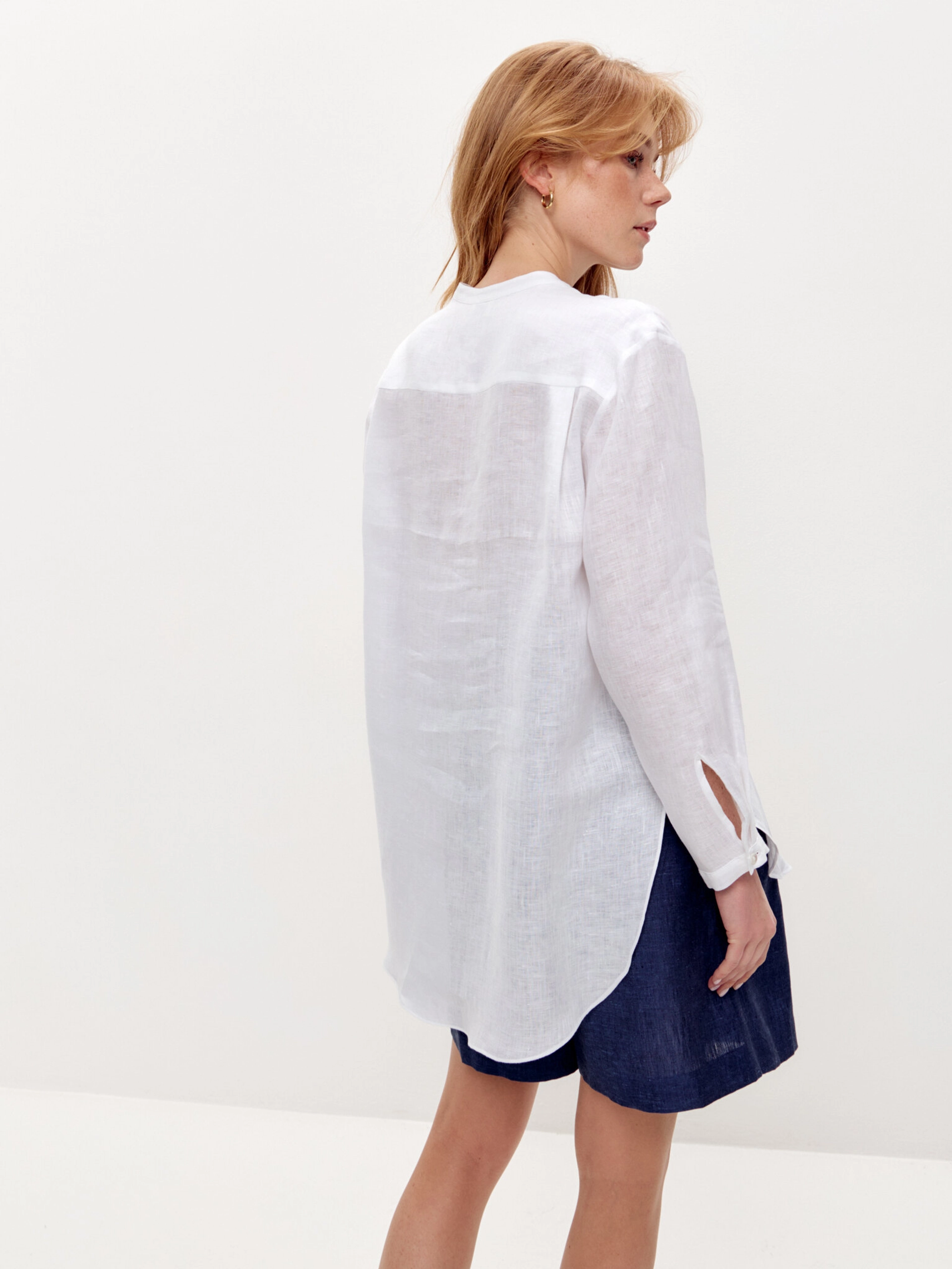 Льняная рубашка