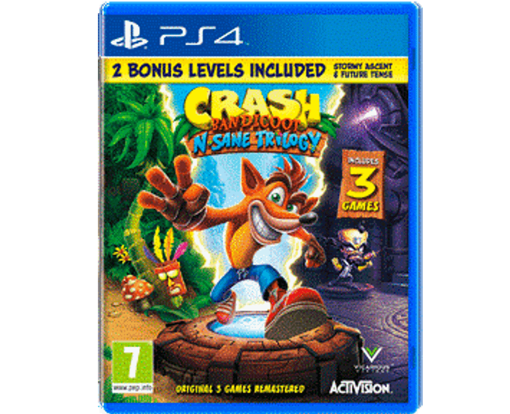 Crash Bandicoot NSane Trilogy (PS4) NEW