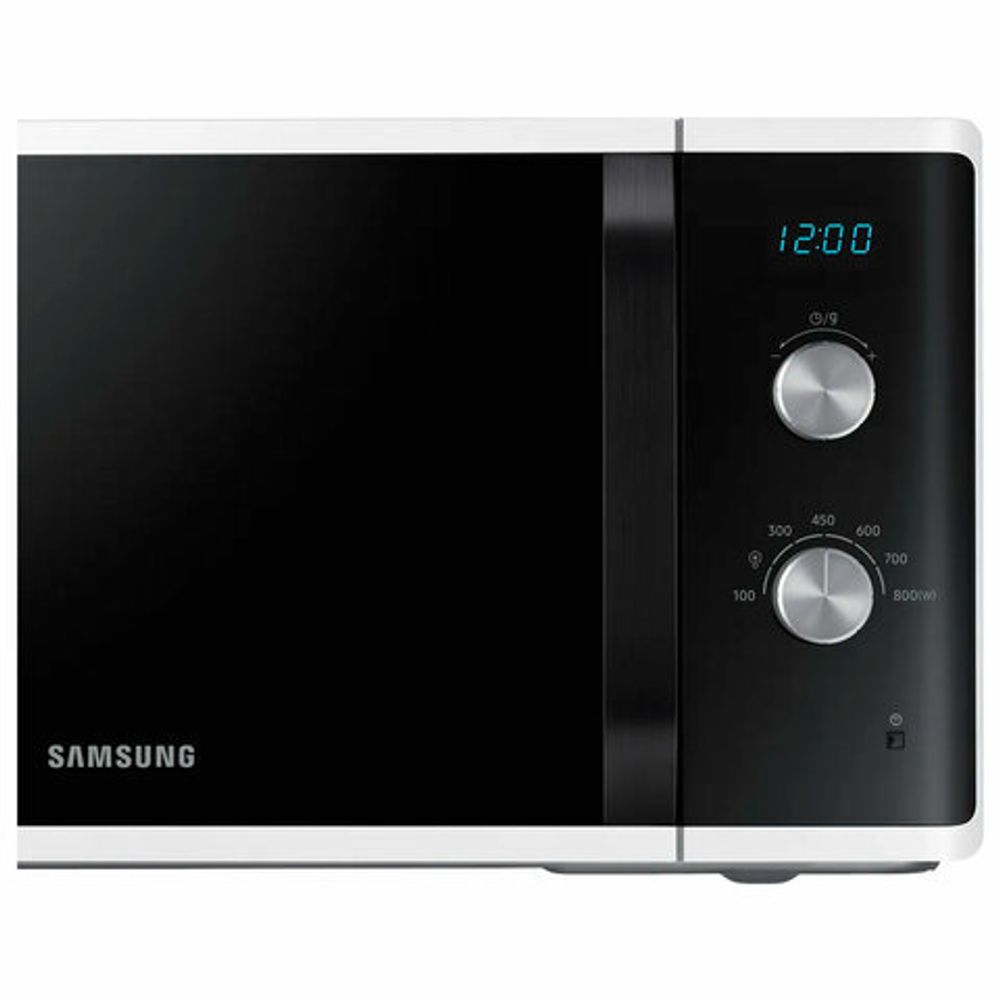 Микроволновая печь SAMSUNG MS23K3614AW/BW, объем 23 л, мощность 800 Вт, механическое управление