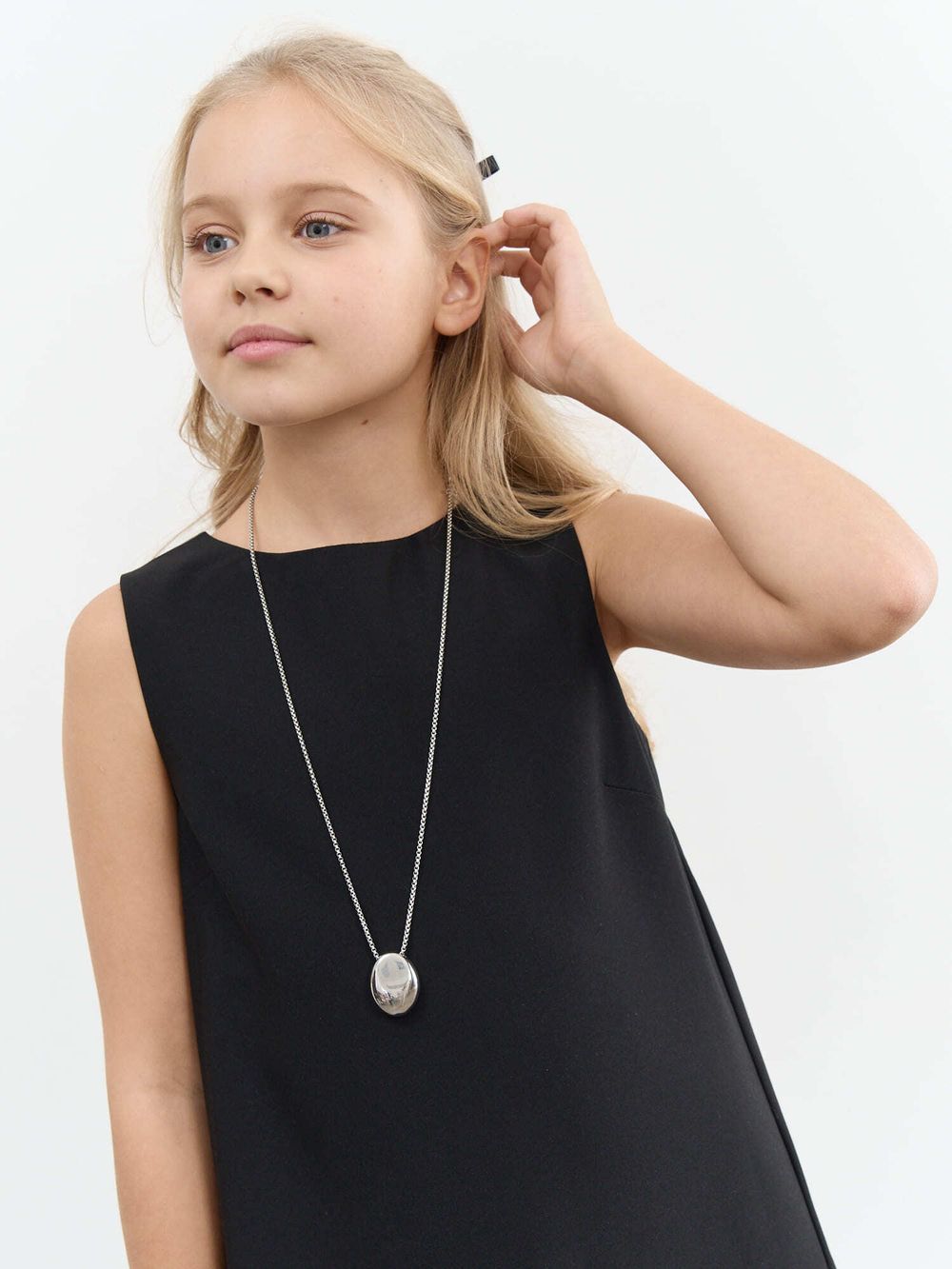 Платье "Уголь" 7+