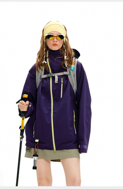 Куртка Nothomme Blue Three-Proof Hiking Jacket Ningye Purple