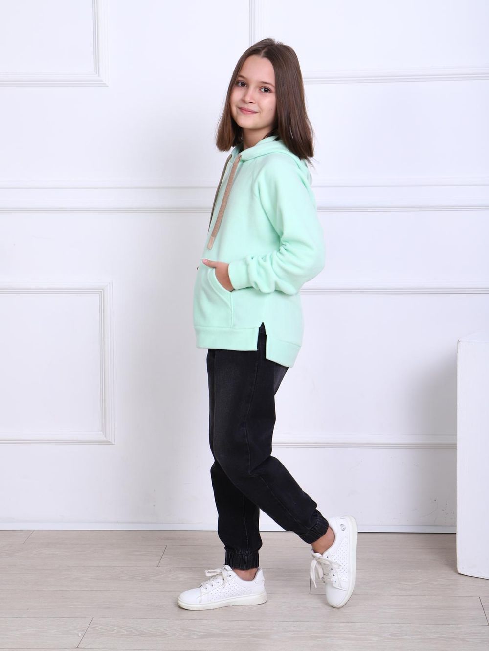 Тедди - толстовка ментол Iv-capriz