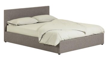 Кровать c подъемным механизмом Nahiri La Forma 160x200 серая