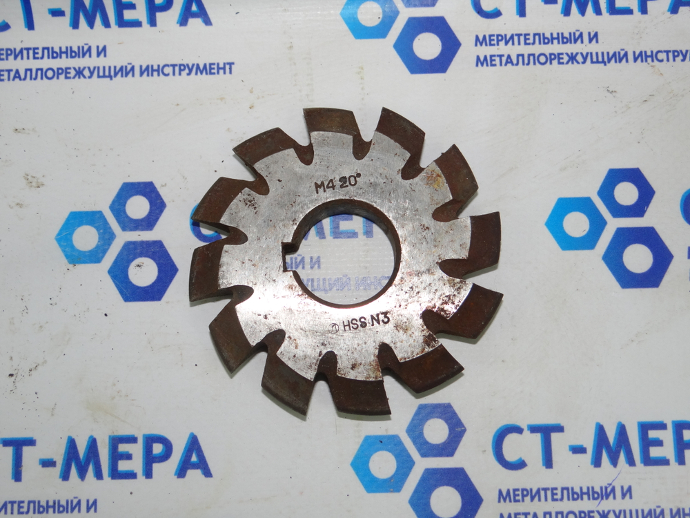 Фреза модульная М4 №3 (HSS) z=12