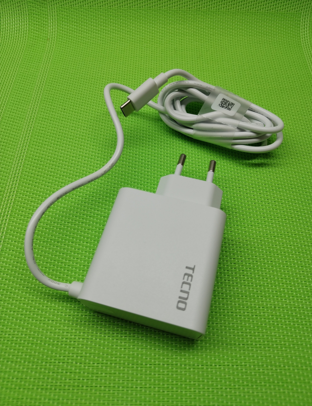 Блок питания (зарядное устройства) + кабель Type-C, (E065-1R200325VE) (65W) для ноутбуков Tecno / Infinix (АСЦ)