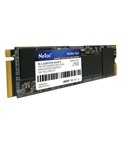 Ssd накопитель Netac SSD N950E Pro 2TB PCIe 3 x4 M.2 2280 NVMe 3D NAND, R/W up to 3500/3000MB/s, IOPS(R4K) 400K/380K, TBW 1600TB, 2048MB DRAM buffer, with heat sink, 5y wty