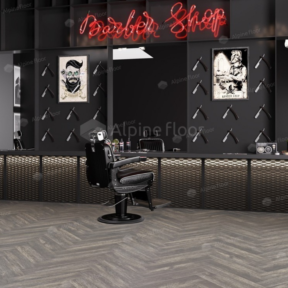 Кварцвиниловая плитка Alpine Floor Parquet LVT ECO 16-8 Венге Грей