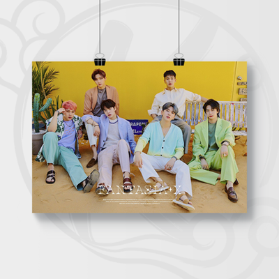 Постер А4 - Monsta X - Fantasia X
