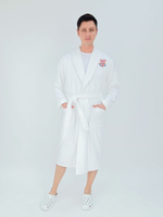 Халат махровый банный с чувашской вышивкой