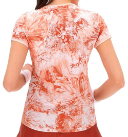 Женская теннисная футболка Lotto Tech IV D2 - dogwood pink