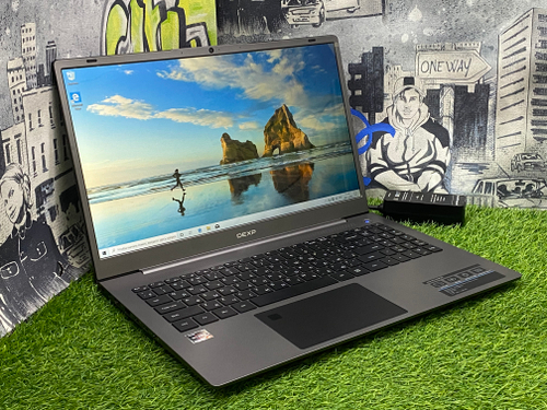 Ноутбук Dexp 15' Ryzen 5 5600U/16GB/512GB/ Atlas M15[M15-A5W305]/Windows 10