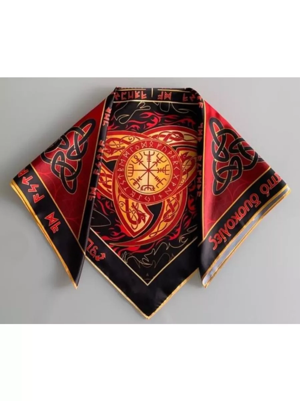 Платок - Бандана Медвежья сила - Скандинавский стиль