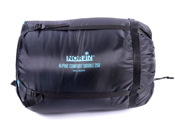 Мешок-одеяло спальный Norfin ALPINE COMFORT DOUBLE 250