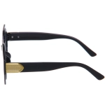 Очки солнцезащитные детские «ЖАРА», круглые, цвет черный