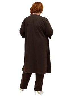 Туника с имитацией кардигана Брауни