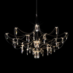 Подвесная светодиодная люстра Loft It Mira 10589/900 Silver Asfour