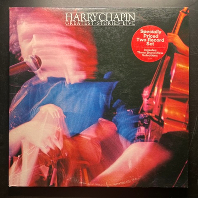 Harry Chapin ‎– Greatest Stories - Live 2LP (США 1976г.)