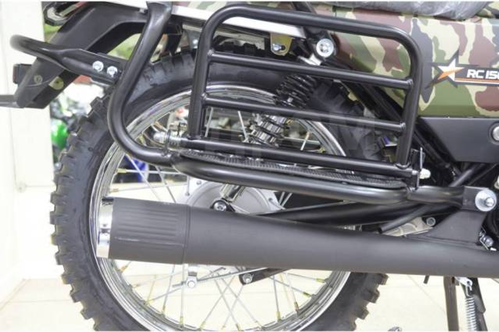 Мотоцикл Racer RC150-23A Tourist (черно-зеленый) (Россия) с ПТС