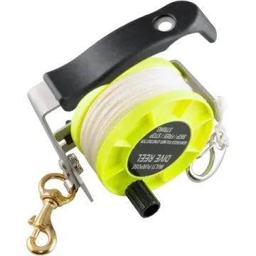 Пластиковая катушка Scubatech с алюминиевой ручкой 50 м