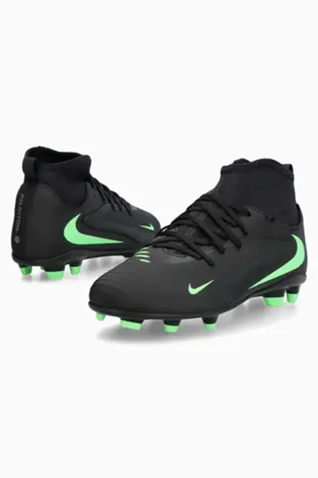 Бутсы Nike Phantom 6 High Club FG/MG Junior - черный