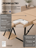 Массажный стол складной с регулировкой высоты Massagecomplekt, 190*70, c изголовьем и подлокотниками
