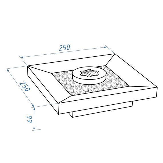 Биокамин Firelight BFP/T-2525 Cup — (6)