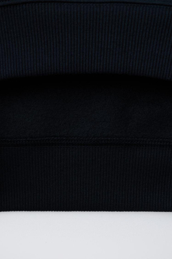 ZARA ТОЛСТОВКА С ПРИНТОМ «ЗВЕЗДА», ЧЕРНЫЙ