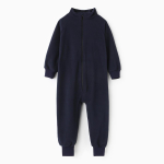 Комбинезон д/мальчика флис р.92 тёмно-синий 9447431 (Семицвет-Тики)