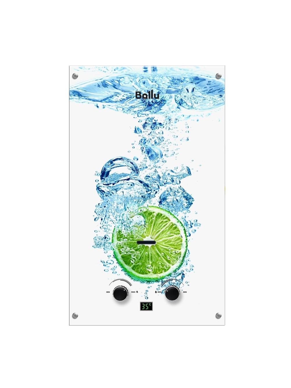 Колонка газовая Ballu GWH 10 Fiery Glass Lime
