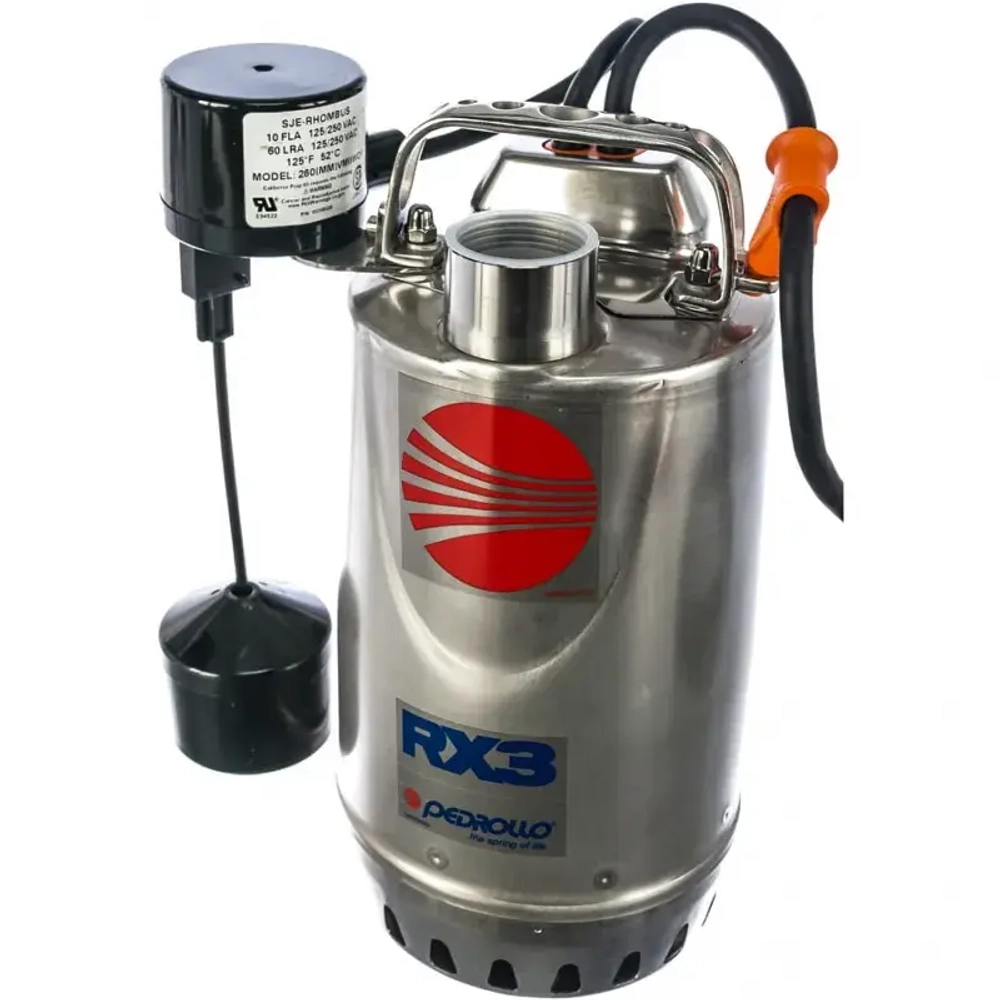 Pedrollo RXm 3 дренажный насос 48TXP13A1U