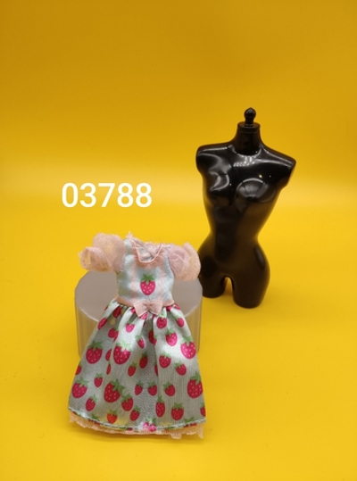 Одежда для куклы Барби - Келли винтаж платье 03788