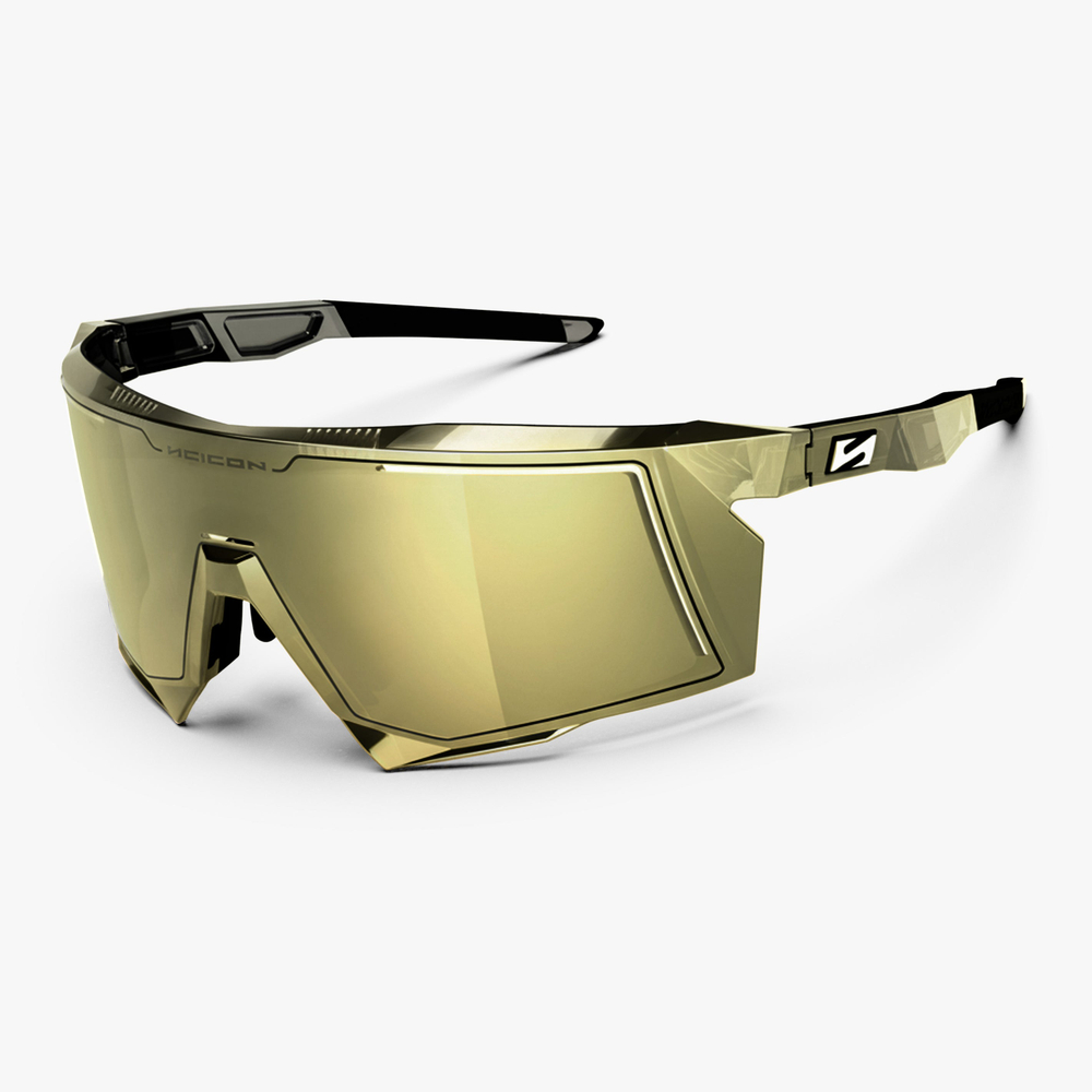 Спортивные очки Scicon Aerostorm Multi Mirror Gold