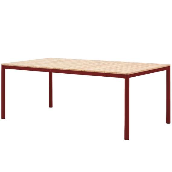 Уличный стол Armona 200х100 см, красный