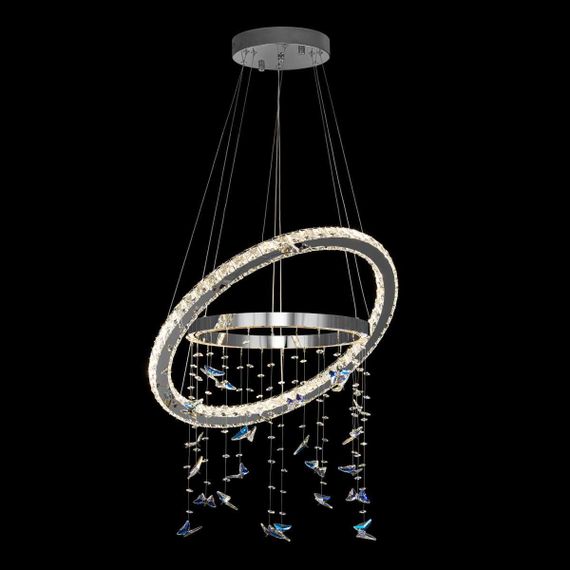 Люстра хрустальная с пультом Citilux ETERA CL322060