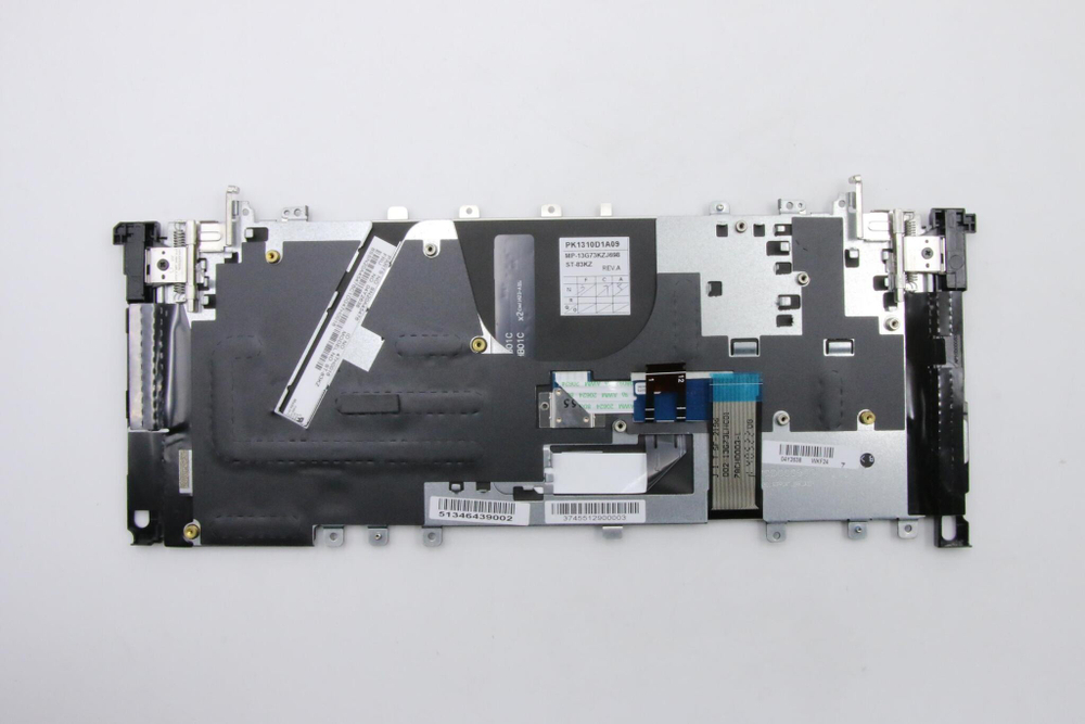 Клавиатура для ноутбука Lenovo Yoga 12 раскладка - русская, с подсветкой, черная (04Y2638), оригинал