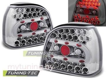 Задние фонари VW Golf 3 chrome led