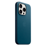 Тканевый чехол с поддержкой MagSafe Apple FineWoven Case для iPhone 15 Pro, Pacific Blue (Тихоокеанский синий)