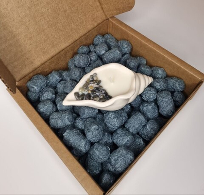 Эко-наполнитель Корнпак, цвет графит, 60 л