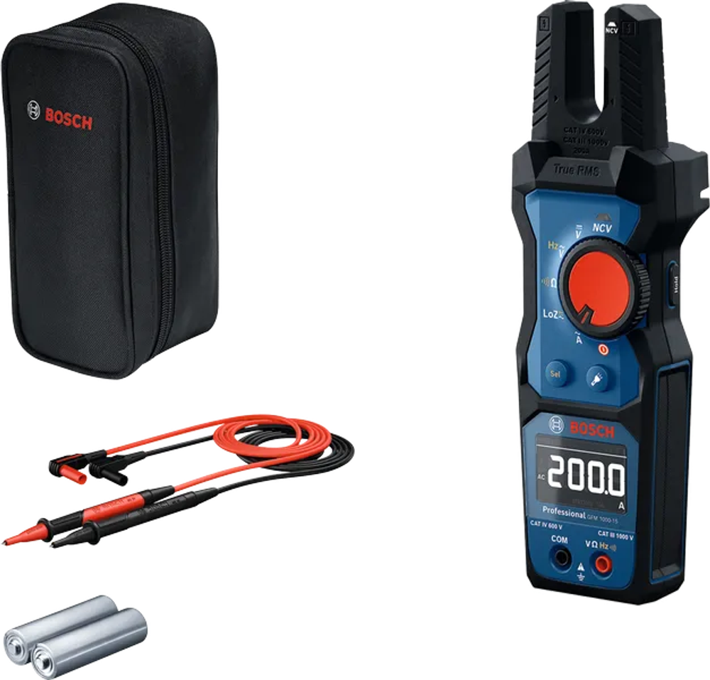 Токоизмерительные клещи GFM 1000-15 BOSCH 0601077400