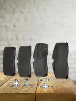 Колодки тормозные передние (с ABS) 3501190005 для Geely Otaka, Lifan Smily / Джили Отака, Лифан Смайли