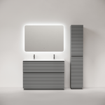 Тумба напольная Sancos Folk Floor 1190х445х850, c двумя ящиками оснащенными доводчиками, Ergraut soft, арт.FL120FES