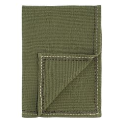 Набор вафельных полотенец с декоративной строчкой из коллекции Essential, 50х70 см