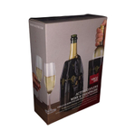 Набор из 2-х охладительных рубашек для вина и шампанского, черные, Wine & Champagne Cooler Classic Vacu Vin