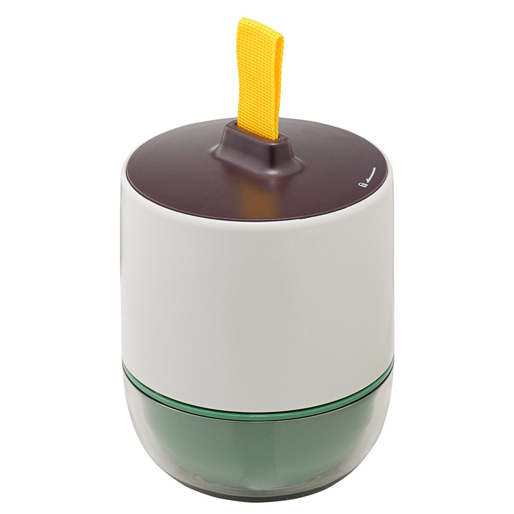 Ланч-бокс meals, 800 мл, светло-серый/зеленый