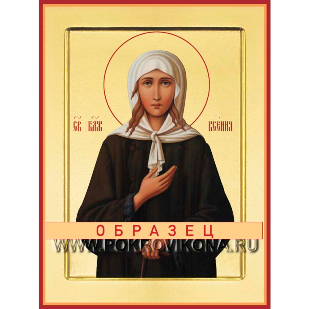 Святая блаженная Ксения Петербургская Св-170