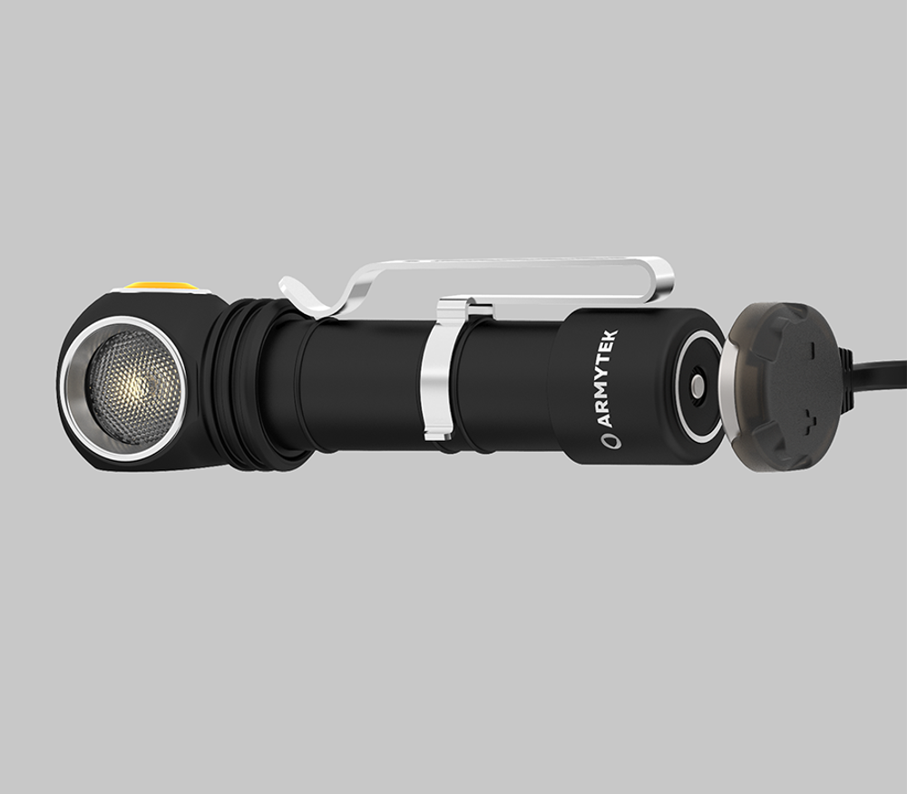 Мультифонарь Armytek F08701W Wizard C2 Pro Magnet USB XHP50.2 (теплый свет, 3 в 1)